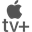 Logo Apple TV+ Plus